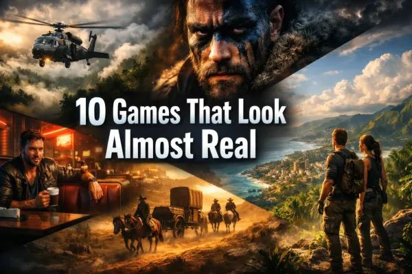 10 Games With Realistic Graphics That Look Like Real Life